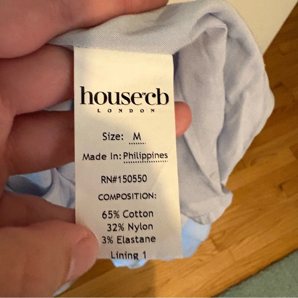 House of CB Lolita soft blue corset sundress - Picture 9 of 10